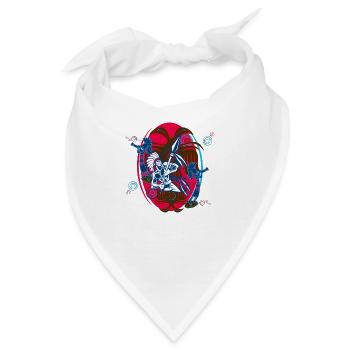 Indianer - Bandana - Weiß - Vorne