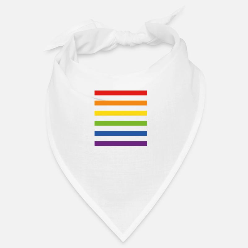 Pride Flag Stripes Bandana