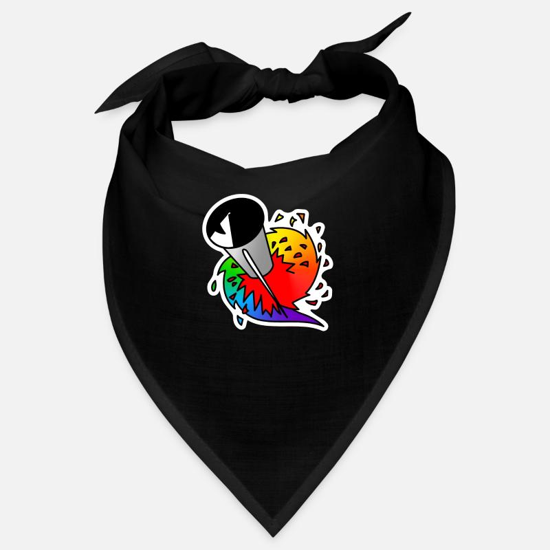 Regenbogen Rakete : Sticky Queer Pride Bandana