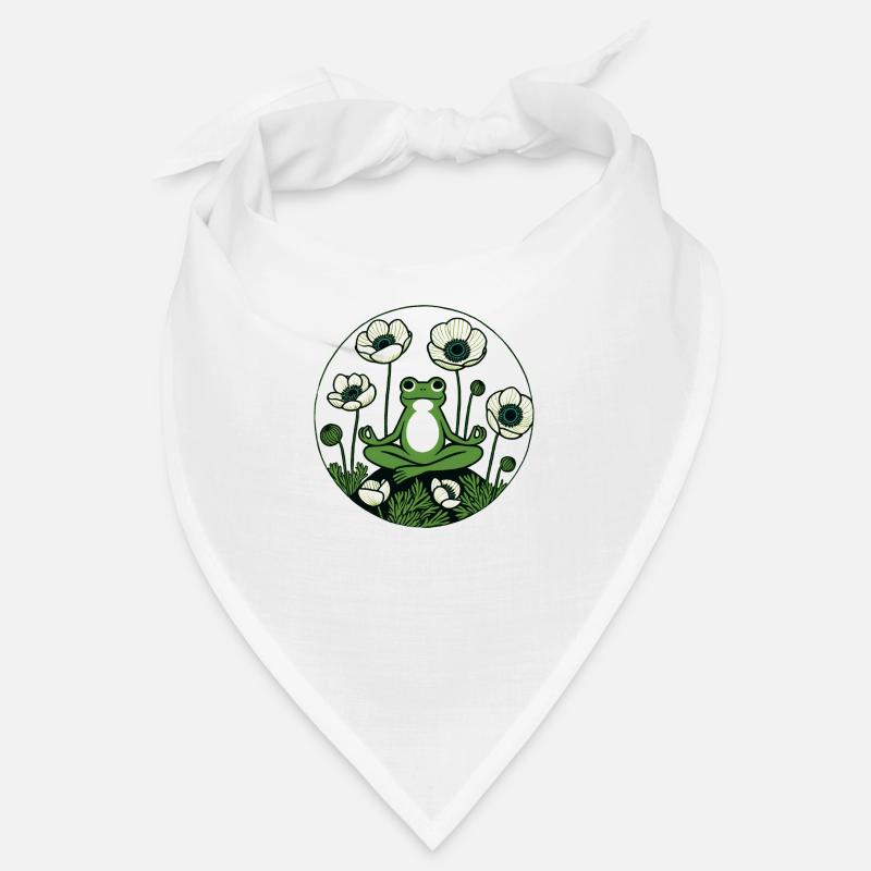 Grenouille méditative Bandana