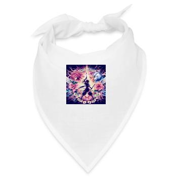 Anime Strength - Bandana - Weiß - Vorne