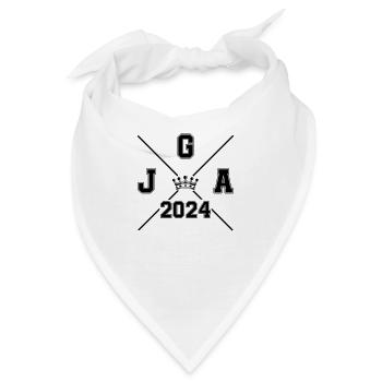 jga 2024 junggesellenabschied - Bandana - Weiß - Vorne
