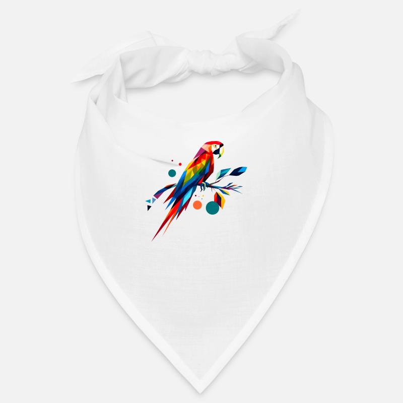 Abstract Macaw Bandana