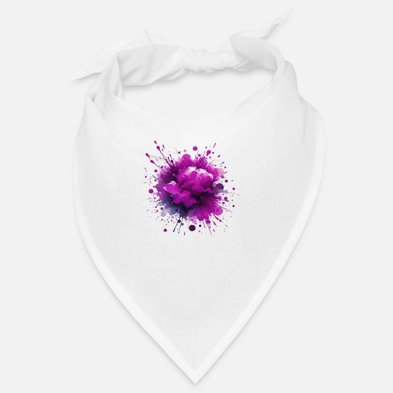 splash drop liquid abstract background water wave Bandana
