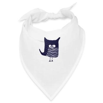 Eulalia Blau - Bandana - Weiß - Vorne