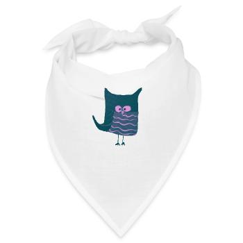 Eulalia Türkis - Bandana - Weiß - Vorne
