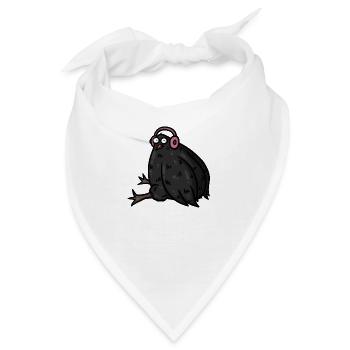 Amsel - Bandana - Weiß - Vorne