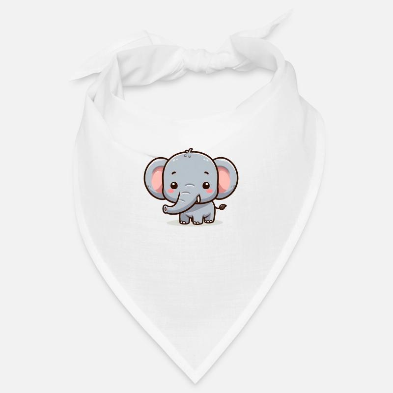 Éléphant mignon Bandana