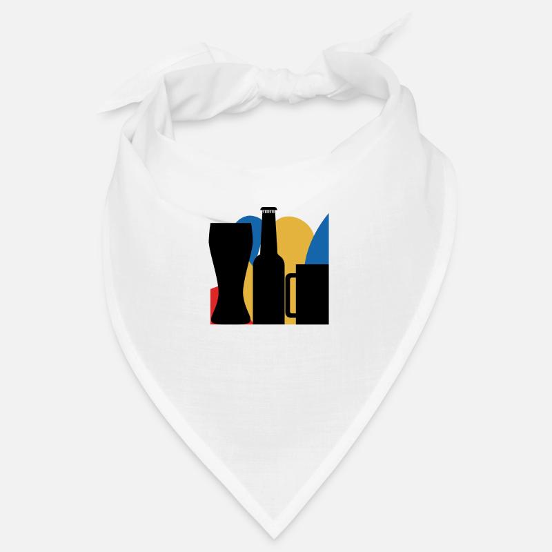 bauhaus minimalismus design Bier Bierflasche Bandana