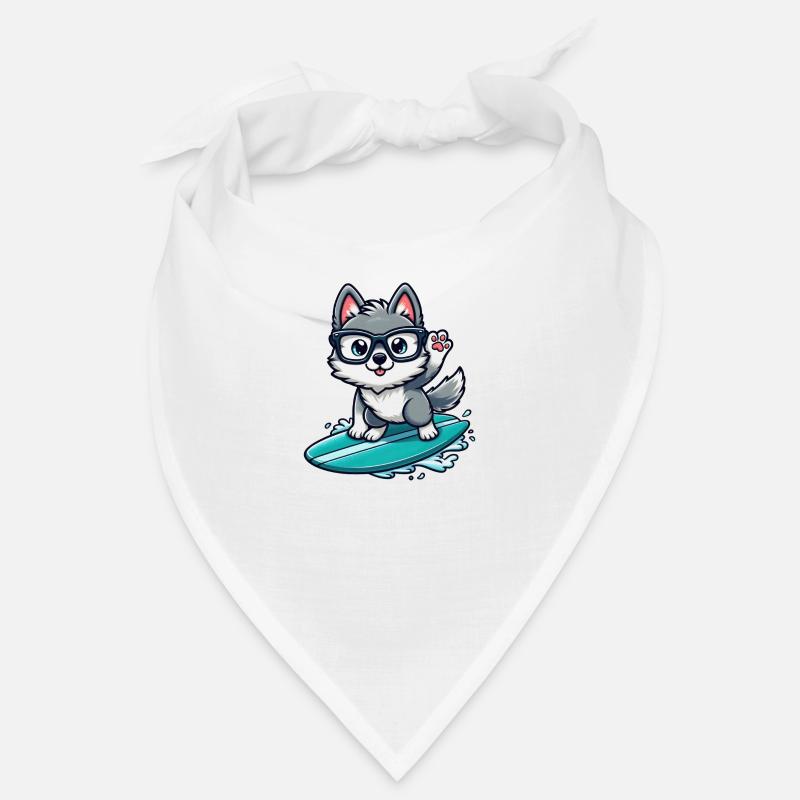 The Surf Wolf Bandana