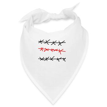 Freestyle - Bandana - Weiß - Vorne