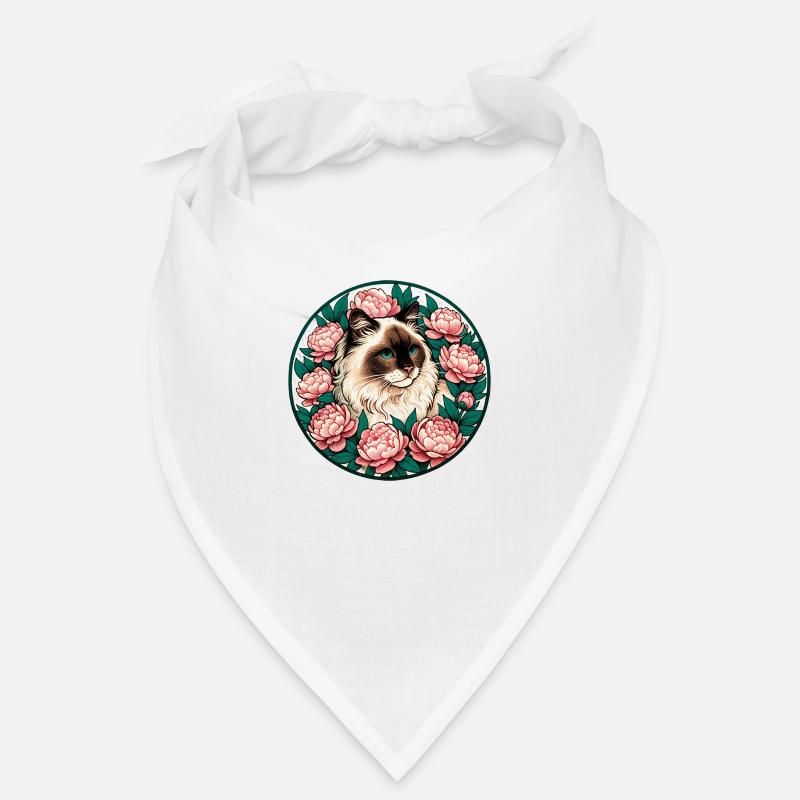 Ragdoll Breed Cat Bandana