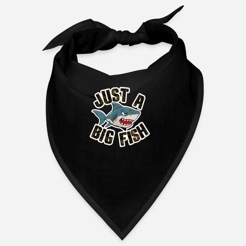 requin - humour - juste un gros poisson Bandana