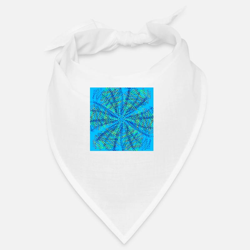 Hellblaues Windrad Bandana