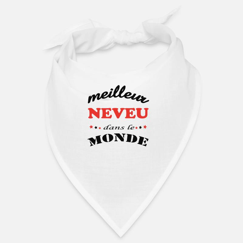 BESTER NEFFE DER WELT - Bandana - Weiß