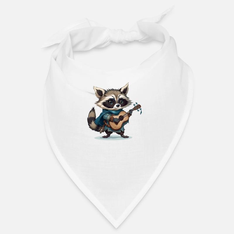 Barde raton laveur Bandana