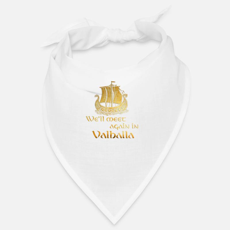 Wikingerboot See you in Valhalla 3 Bandana