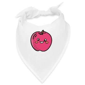 Snack Apple - Bandana - Weiß - Vorne