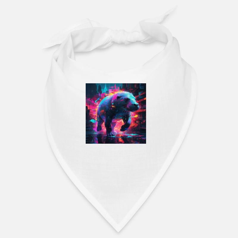 Neon Manatee Bandana