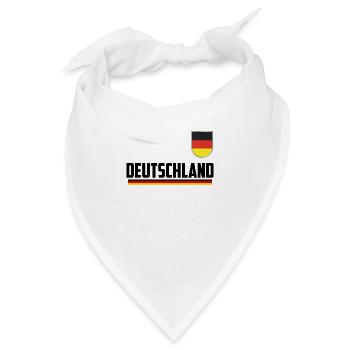 Deutschland Fußball Deutschland - Bandana - Weiß - Vorne