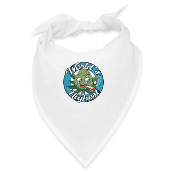 Worlds Highest - Bandana - Weiß - Vorne