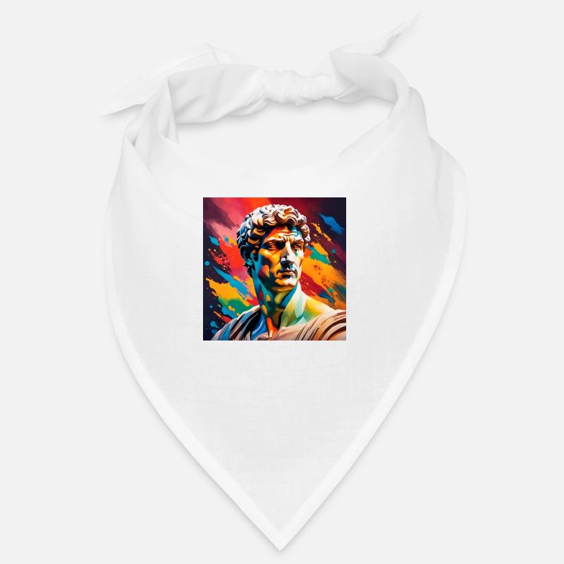 Michelangelo David coloured Bandana