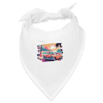 Sun Chasers - Bandana - Weiß - Vorne