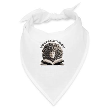 Wort für Wort Welt für Welt - Bandana - Weiß - Vorne