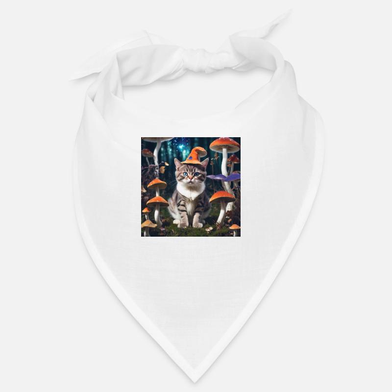 Magics chat champignon Bandana