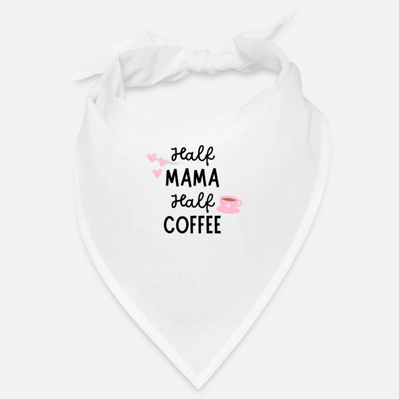 Half Mama Half Coffee Bandana