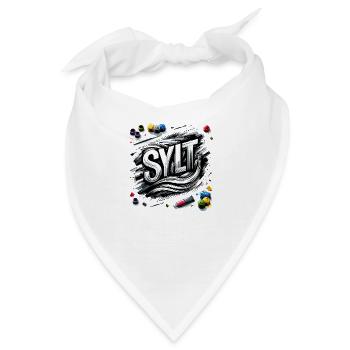 Sylt - Nordsee - Deutschland - Kampen - Insel - Bandana - Weiß - Vorne