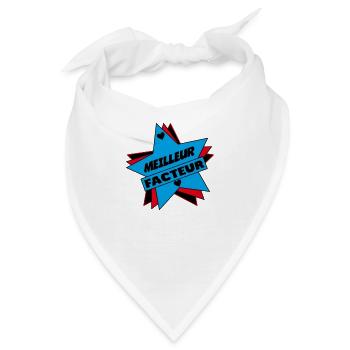 BESTER FAKTOR - Bandana - Weiß - Vorne
