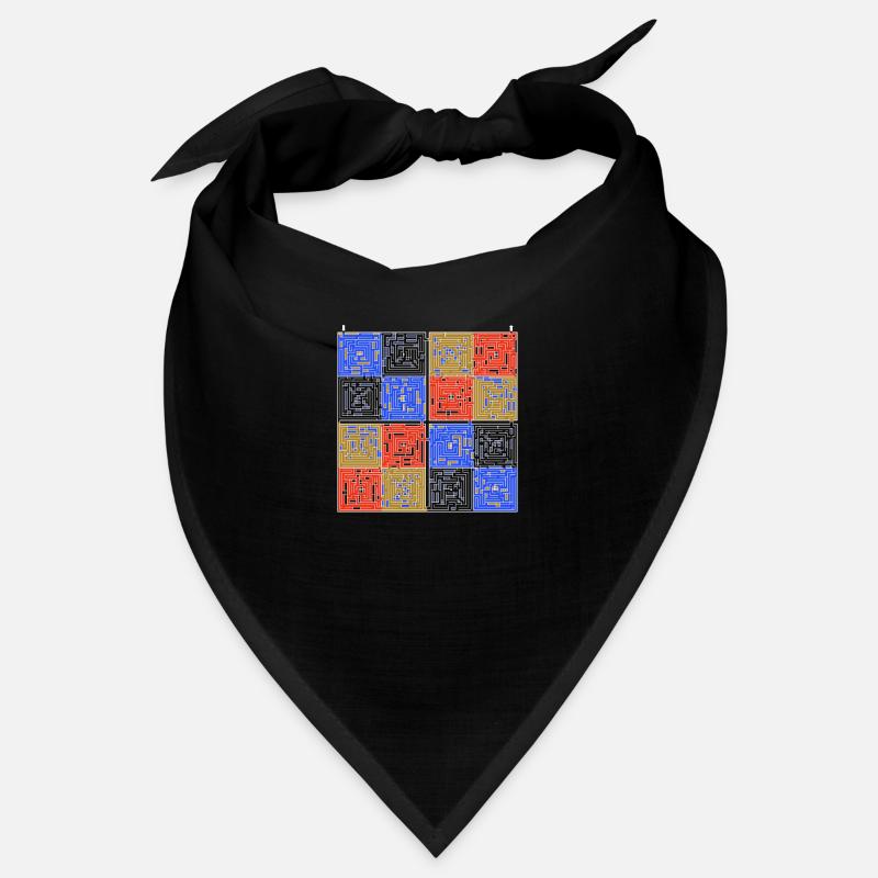 Laby Square 2 (Farbversion) Bandana