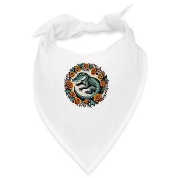 Alligator - Bandana - Weiß - Vorne