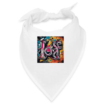 urban street 2 - Bandana - Weiß - Vorne