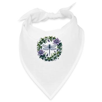 Libelle - Bandana - Weiß - Vorne