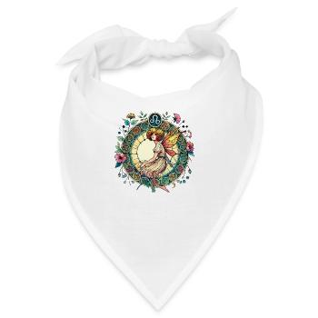 Löwe Fee - Bandana - Weiß - Vorne