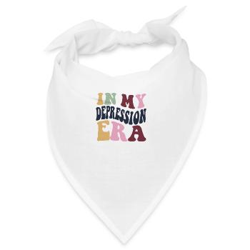 depression era - Bandana - Weiß - Vorne