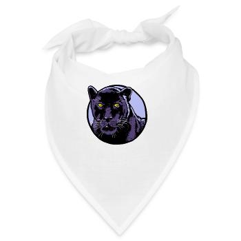 Panther - Bandana - Weiß - Vorne
