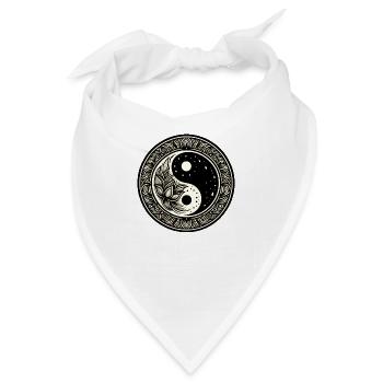YinYang Warm - Bandana - Weiß - Vorne