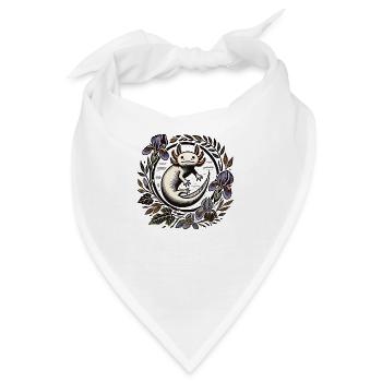 Axolotl - Bandana - Weiß - Vorne
