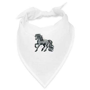 Reitpferd - Bandana - Weiß - Vorne
