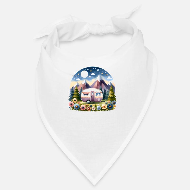 Camping Camper Wohnwagen Bandana