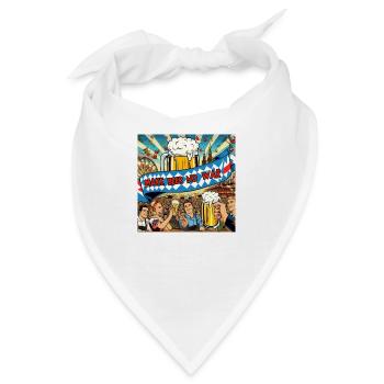 MAKE BEER NO WAR 3 - Bandana - Weiß - Vorne