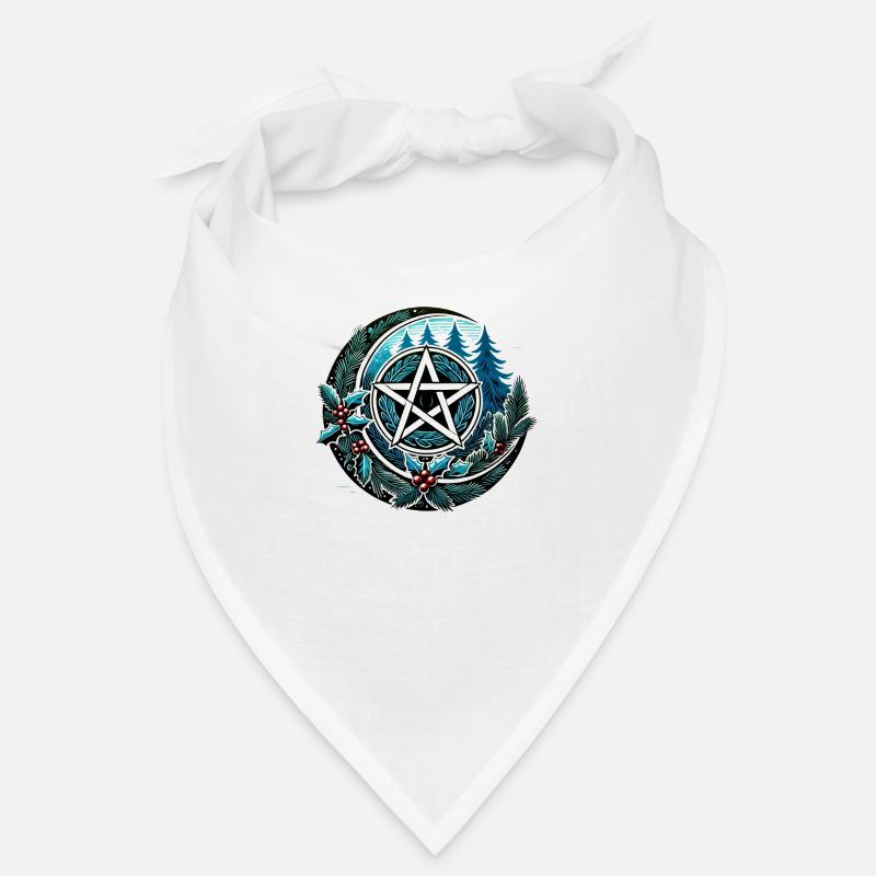 Yule Pentacle Bandana