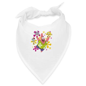 The Patrick Star Show Patrick SpongeBob Thaddäus - Bandana - Weiß - Vorne