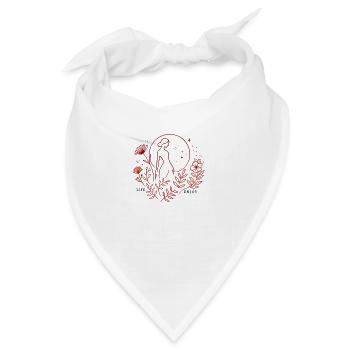 Flower Live - Bandana - Weiß - Vorne