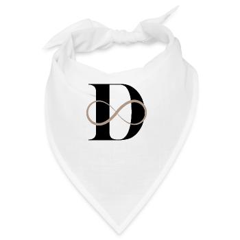 Buchstabe der Unendlichkeit - Bandana - Weiß - Vorne