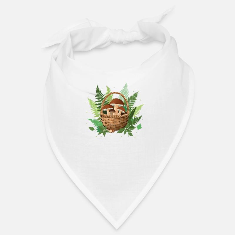 Panier de champignons avec Karl Johan Bandana