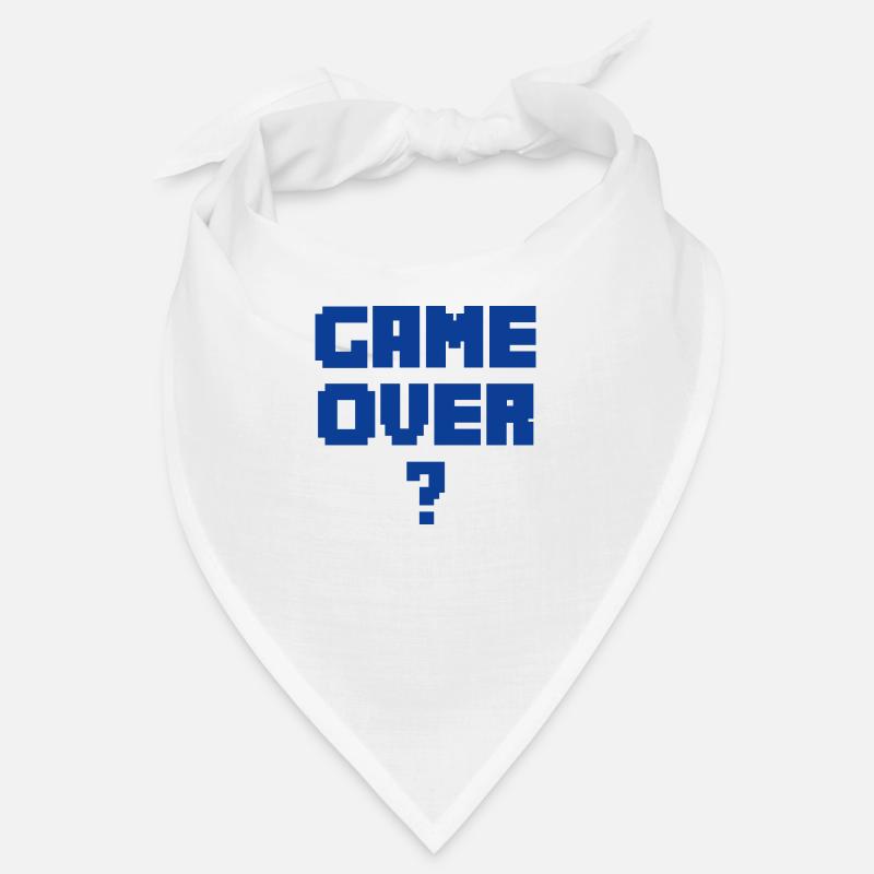 GAME OVER blue Bandana